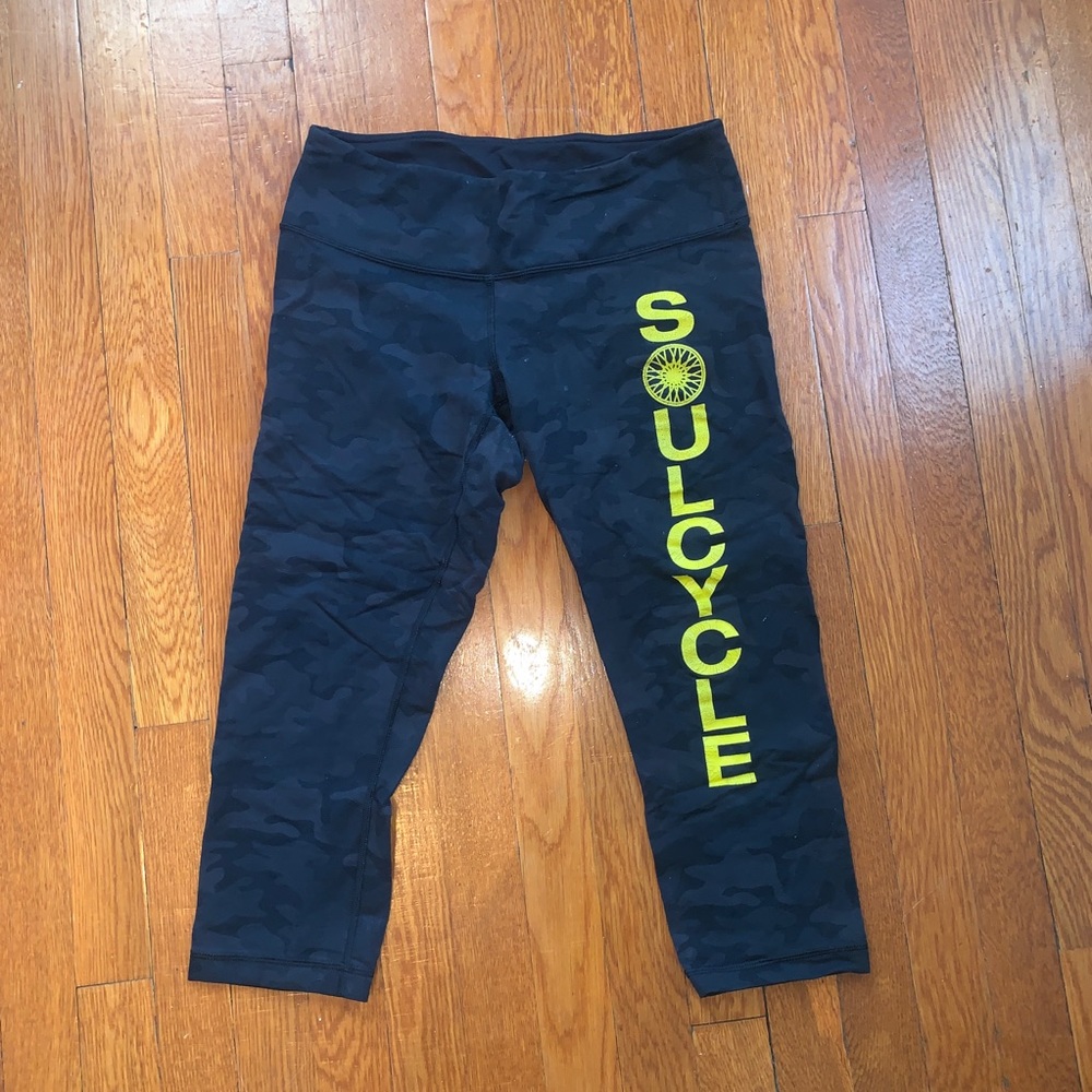 Lululemon x SoulCycle cropped leggings